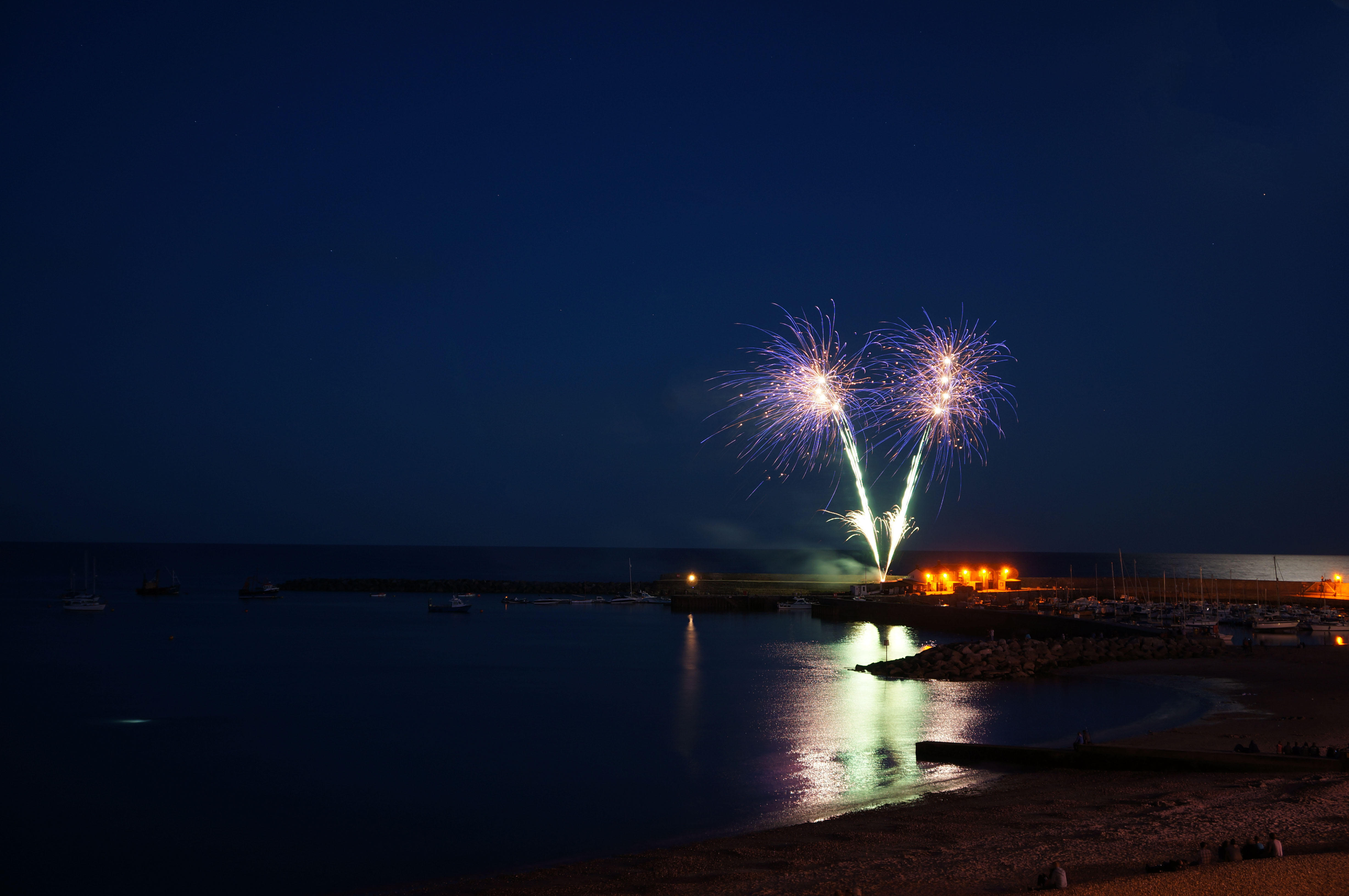 Fireworks At Night